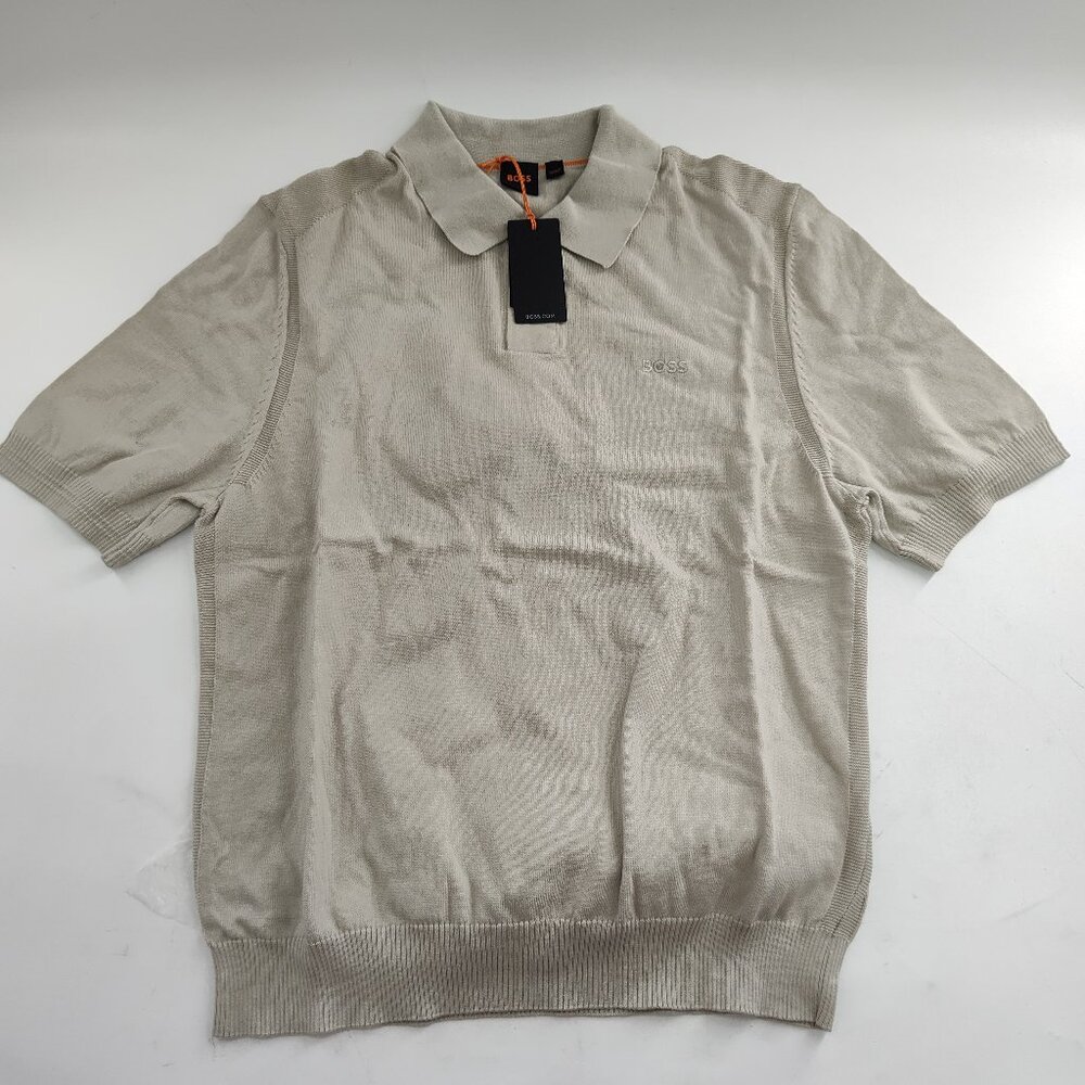 BOSS Men's Plain Knit Chest Logo Sweater Size S             P#284@CMK